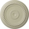 Ekena Millwork Alexandria Rope Ceiling Medallion (Fits Canopies up to 4 5/8"), 19 5/8"OD x 1 1/2"P, Clear Yellow CM18ALCYF - alternate 1